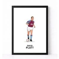 Aston Villa Print | David Platt