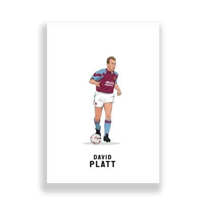Aston Villa Print | David Platt
