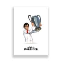 Aston Villa Print | Dennis Mortimer