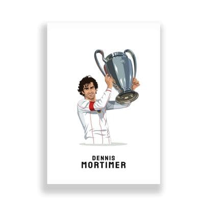 Aston Villa Print | Dennis Mortimer