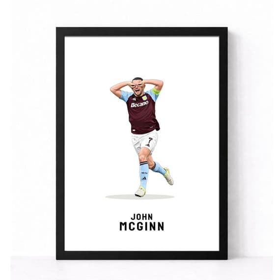 Aston Villa Print | John McGinn