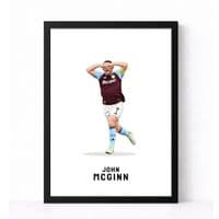 Aston Villa Print | John McGinn