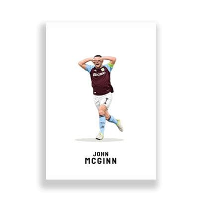 Aston Villa Print | John McGinn