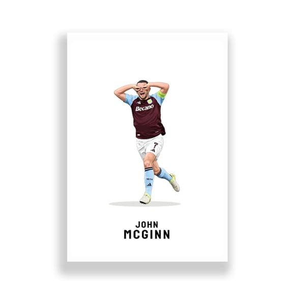 Aston Villa Print | John McGinn