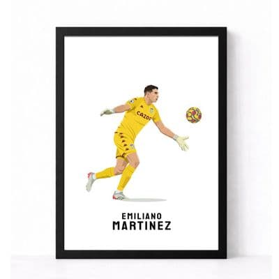 Aston Villa Print | Martinez