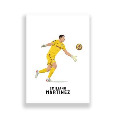 Aston Villa Print | Martinez