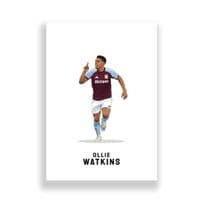 Aston Villa Print | Ollie Watkins