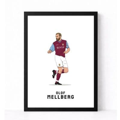 Aston Villa Print | Olof Melburg