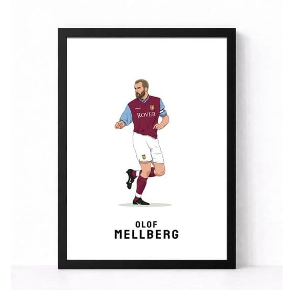 Aston Villa Print | Olof Melburg