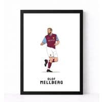Aston Villa Print | Olof Melburg