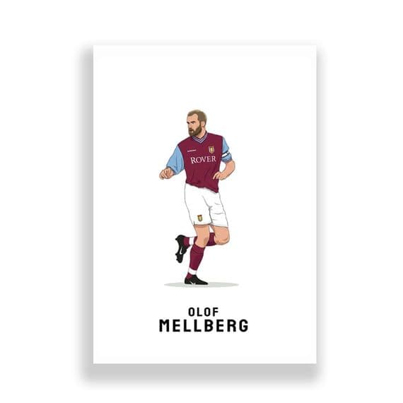 Aston Villa Print | Olof Melburg
