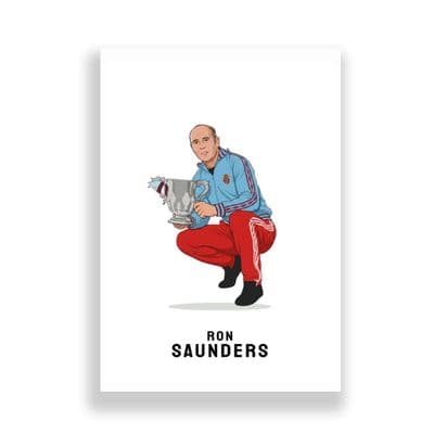 Aston Villa Print | Ron Saunders