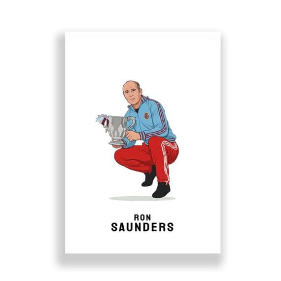 Aston Villa Print | Ron Saunders
