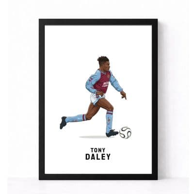 Aston Villa Print | Tony Daley