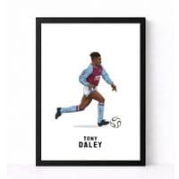 Aston Villa Print | Tony Daley