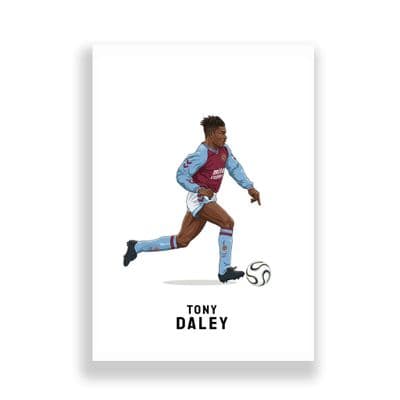Aston Villa Print | Tony Daley
