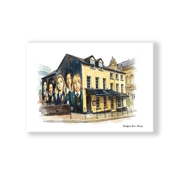 Badger's Bar | Derry/Londonderry | Pub Art