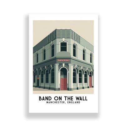 BAND ON THE WALL | MANCHESTER | ENGLAND | WALL ART