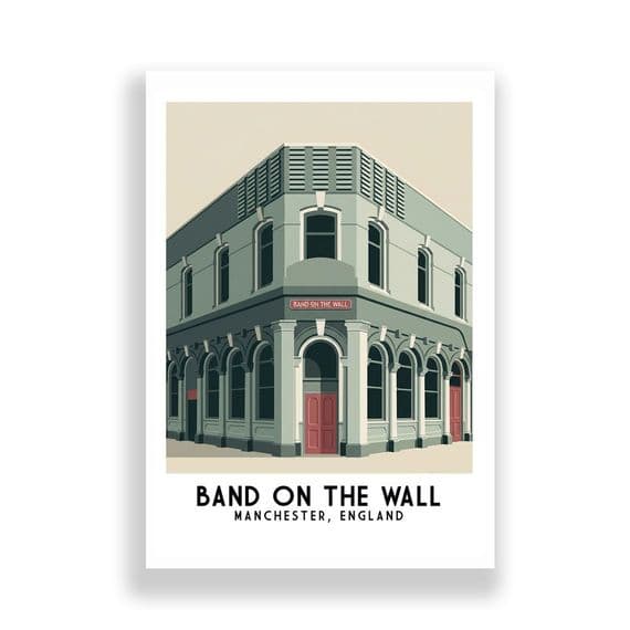 BAND ON THE WALL | MANCHESTER | ENGLAND | WALL ART