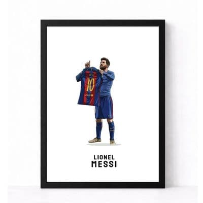 Barcelona Print | Lionel Messi