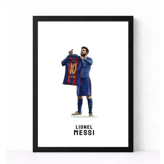 Barcelona Print | Lionel Messi
