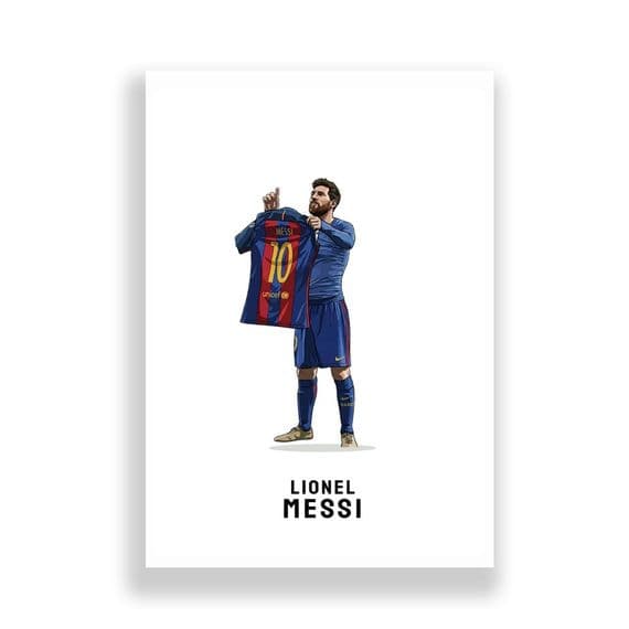Barcelona Print | Lionel Messi