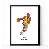 Basketball | Kobe Bryant Minimal Art