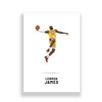 Basketball | Lebron James Minimal Art