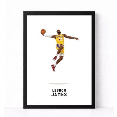 Basketball | Lebron James Minimal Art