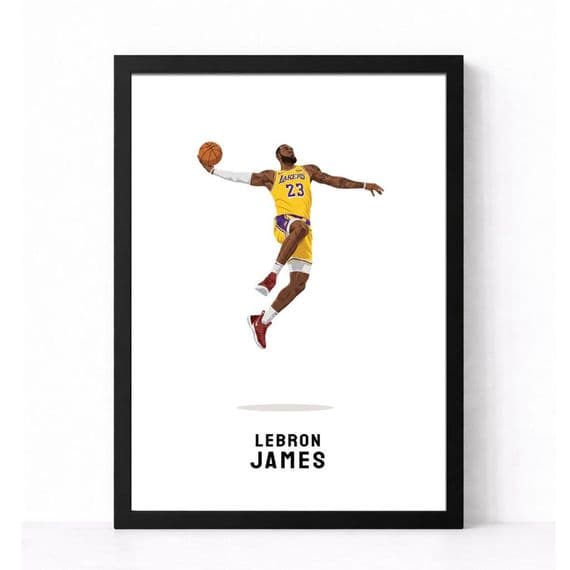Basketball | Lebron James Minimal Art