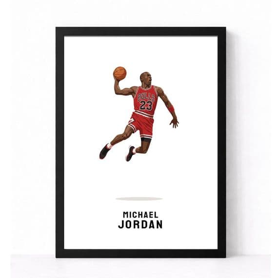 Basketball | Michael Jordan Minimal Art