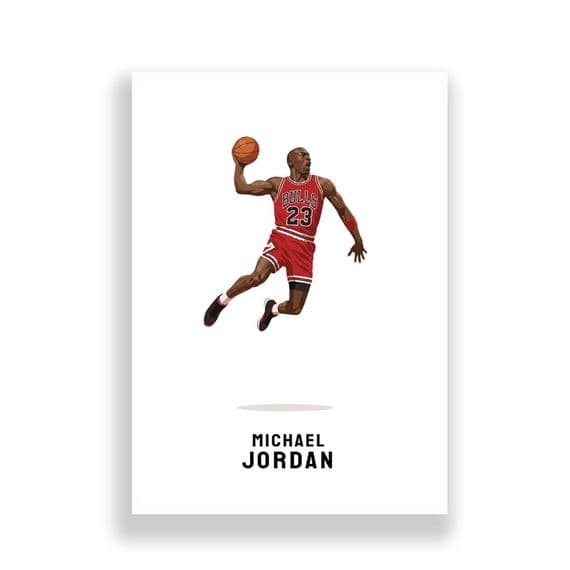 Basketball | Michael Jordan Minimal Art