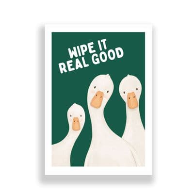 Bathroom Print | Cow Farts! (15)