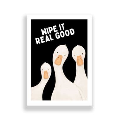 Bathroom Print | Cow Farts! (5)