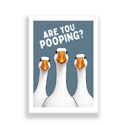 Bathroom Print | Cow Farts! (8)