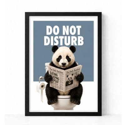 Bathroom Print | Do Not Disturb!