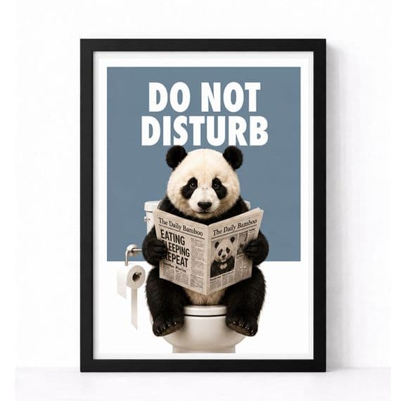Bathroom Print | Do Not Disturb!