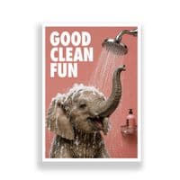 Bathroom Print | Good Clean Fun!