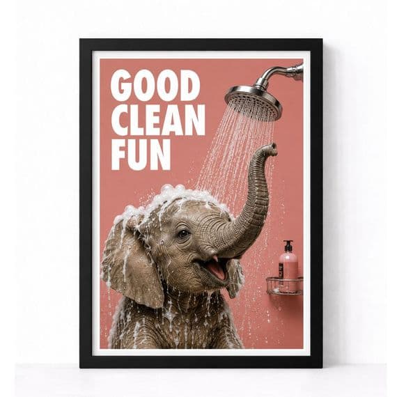 Bathroom Print | Good Clean Fun!