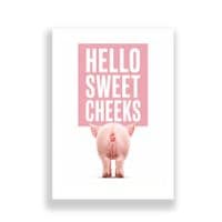 Bathroom Print | Hello Sweet Cheeks!