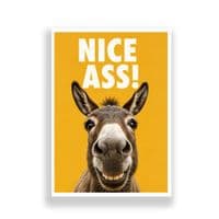 Bathroom Print | Nice Ass!