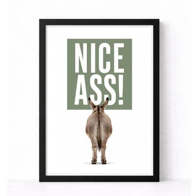 Bathroom Print | Nice Ass