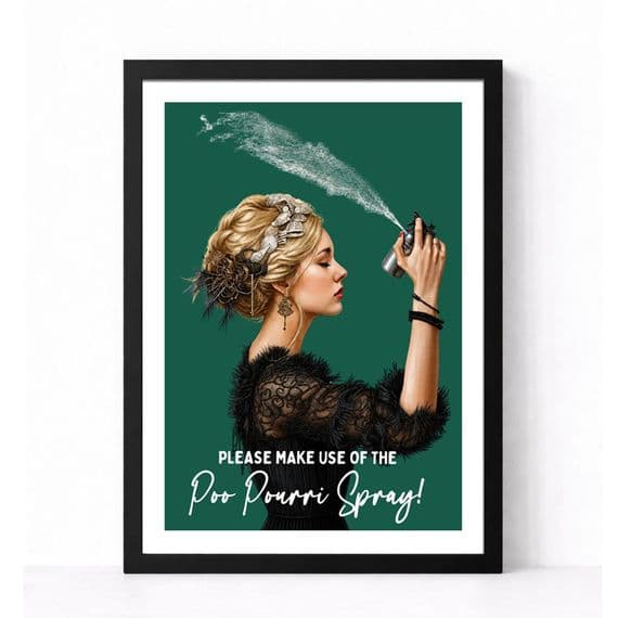 Bathroom Print | Poo Pourri Spray!