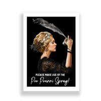 Bathroom Print | Poo Pourri Spray! | Black
