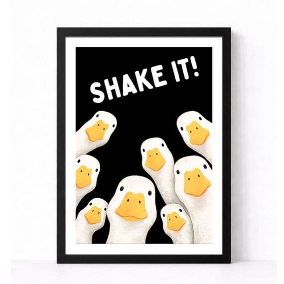 Bathroom Print | Shake it!