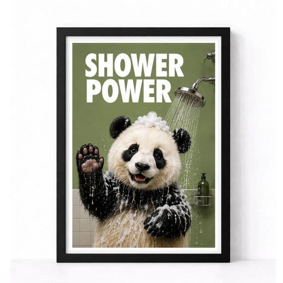 Bathroom Print | Shower Power