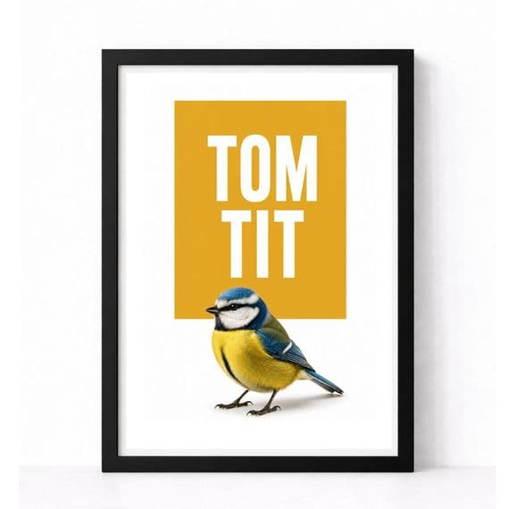 Bathroom Print | Tom Tit!