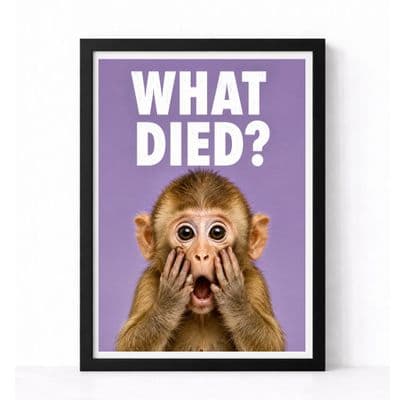 Bathroom Print | What Died?