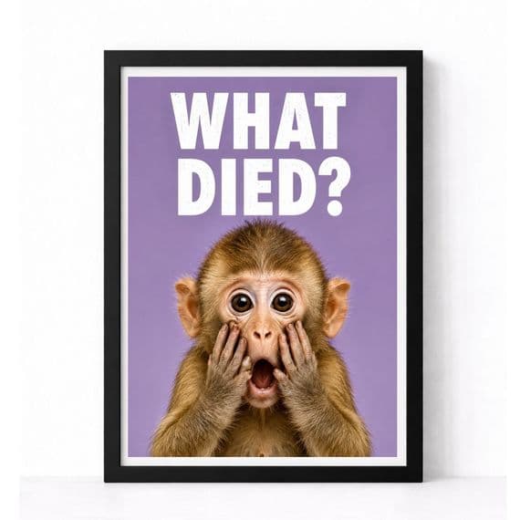 Bathroom Print | What Died?