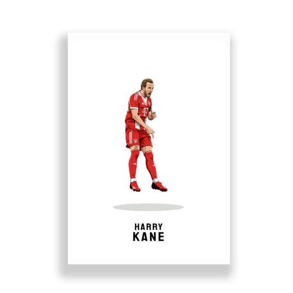 Bayern Munich Print | Harry Kane